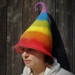 Sauna hat "Rain rainbow"