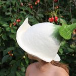Sauna hat "Calla lily"
