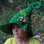 Costume sauna hat "Fairy in Forest"