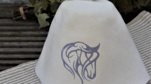 Sauna hat "Horse"