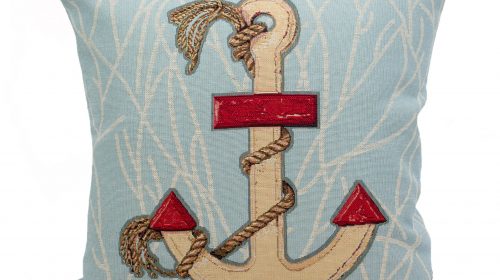 Tapestry cushion cover  Anchor