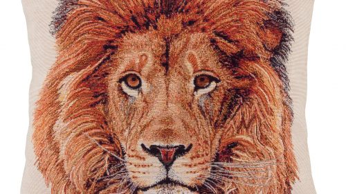 Tapestry cushion cover "Lion"